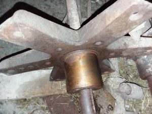 FOR SALE: 10 foot Dempster #3, Vaneless Windmill (wooden wheel) -unrestored