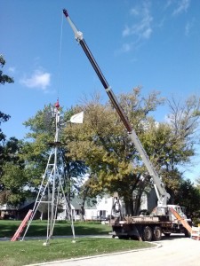 6' Aermotor on a 21' tower  