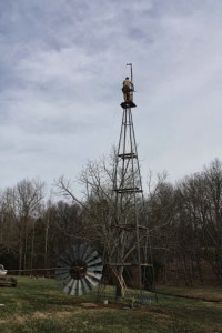 Installing Tower and Windmill from the Ground Up 11      