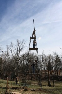 Installing Windmill and Tower from the Ground Up 5      